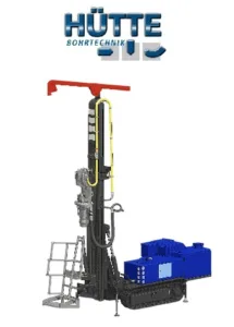 Perforadora para geotermia Hütte