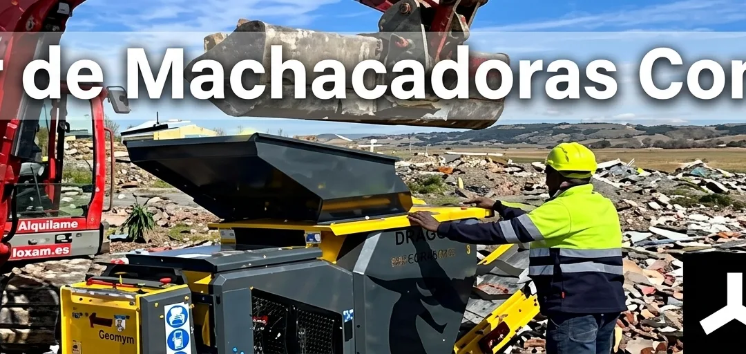 Soluciones de trituración a pie de obra: Descubre nuestra machacadora ultracompacta de alto rendimiento para alquiler