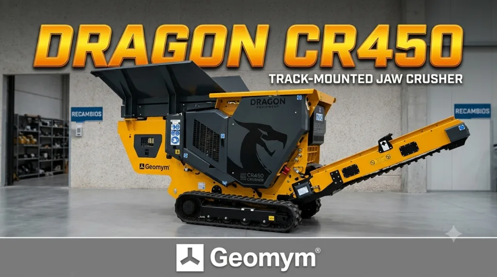 Machacadora móvil compacta DRAGON CR 450