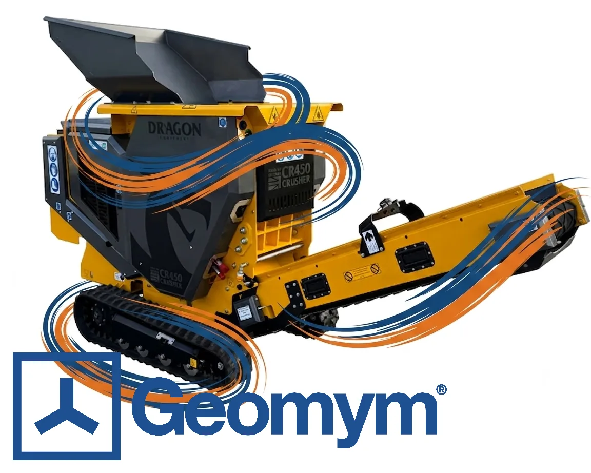 Machacadora de escombro GEOMYM CR450