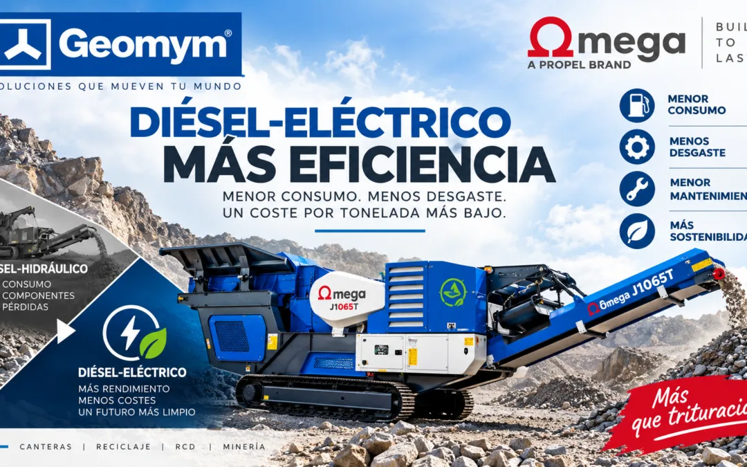 Por qué la machacadora Omega J1065T reduce el consumo de combustible y el desgaste