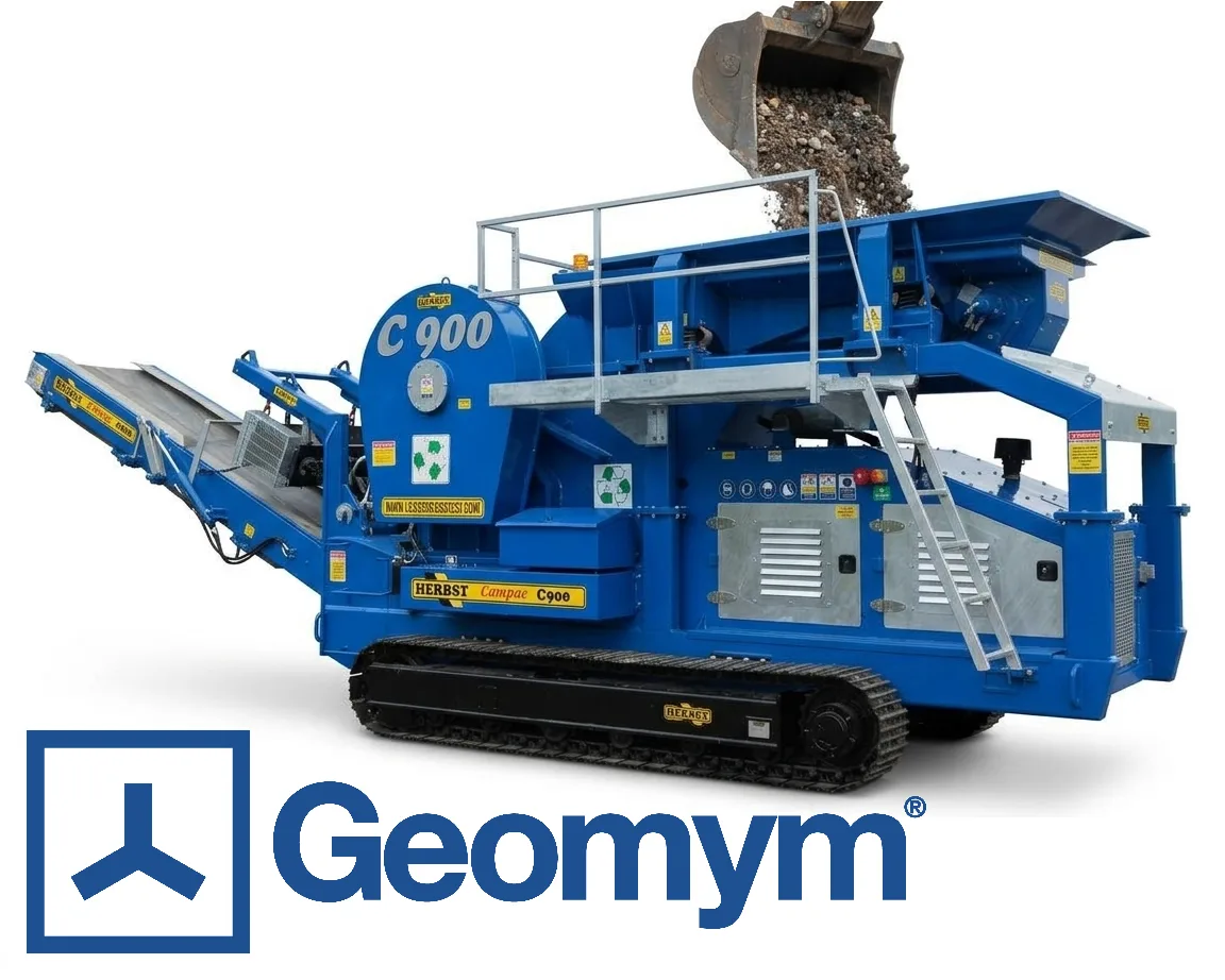 Machacadora Móvil GEOMYM J72